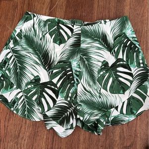 Guess tropical flowy shorts